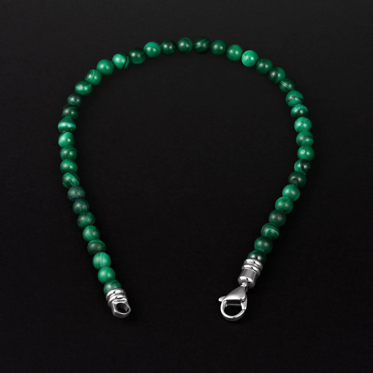 Spiritual Bead Set, 4mm - Malachite & Onyx