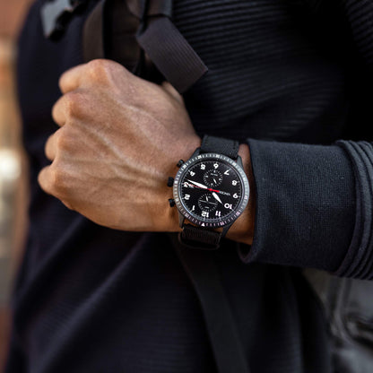 The Altitude - Matte Black/Red