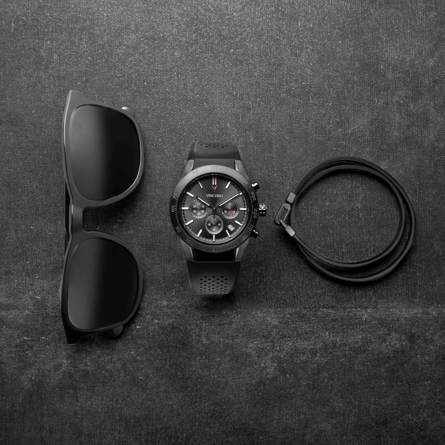 The Rogue - Gunmetal/Red