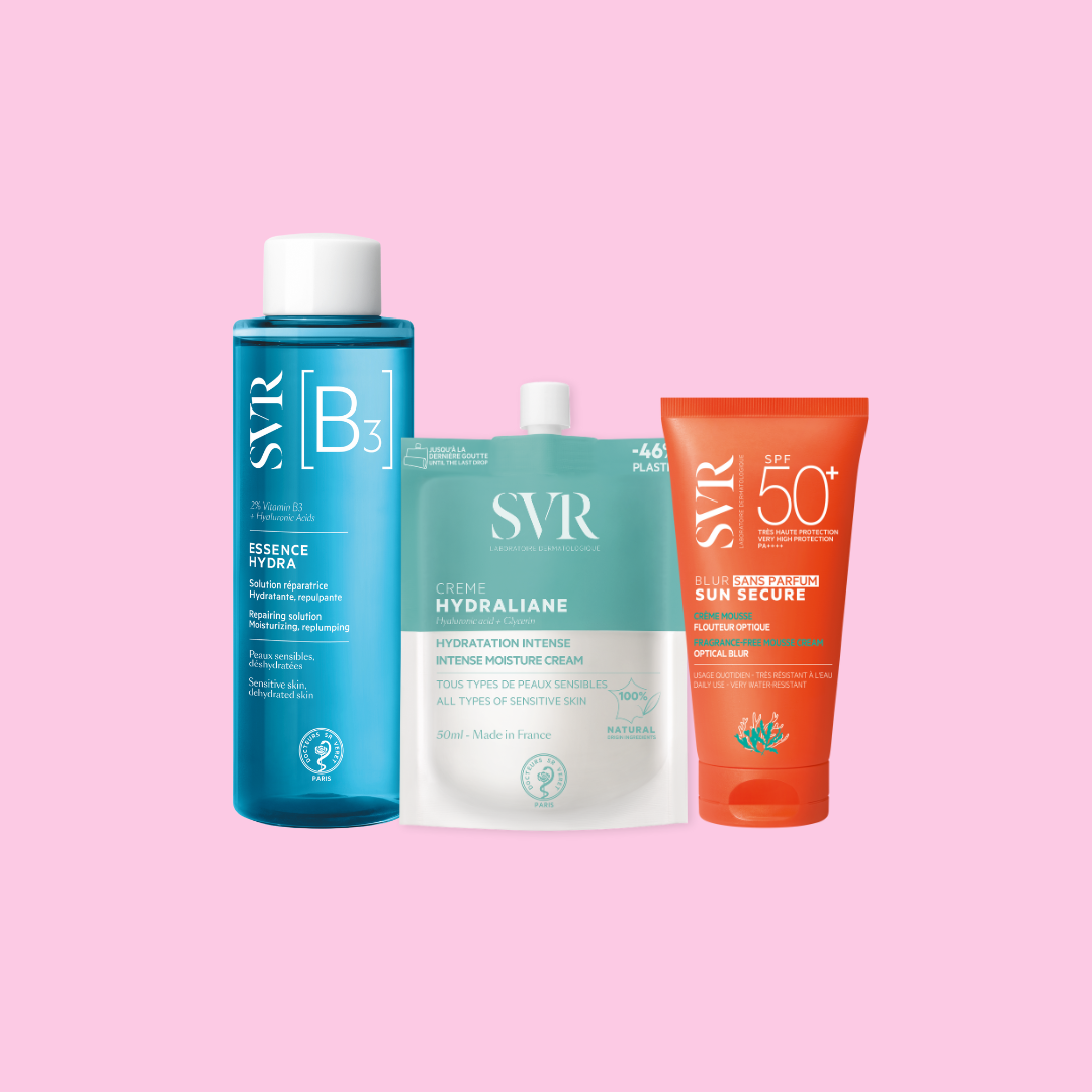 Routine Solaire Quotidienne (Hydraliane B3 et Sun Secure)