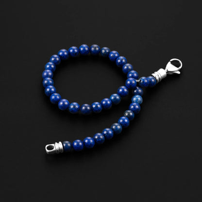 Spiritual Bead Set, 4mm - Lapis & Onyx