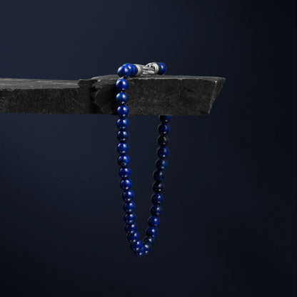 Spiritual Bead Set, 4mm - Lapis & Onyx