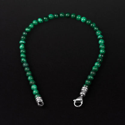 Spiritual Bead Set, 4mm - Malachite & Onyx
