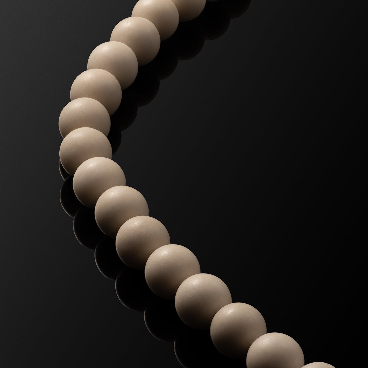 Spiritual Bead Set 8mm - Green Onyx & Riverstone