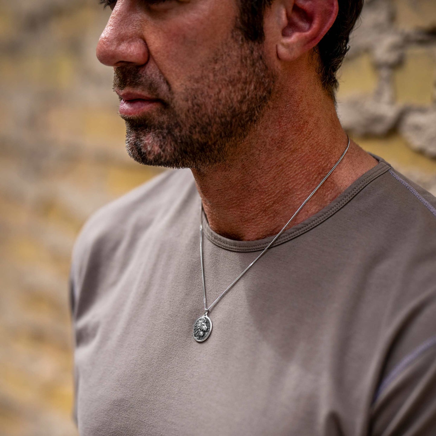 Built Different: The Lion - Sterling Silver