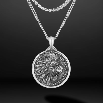 Built Different: The Lion - Sterling Silver