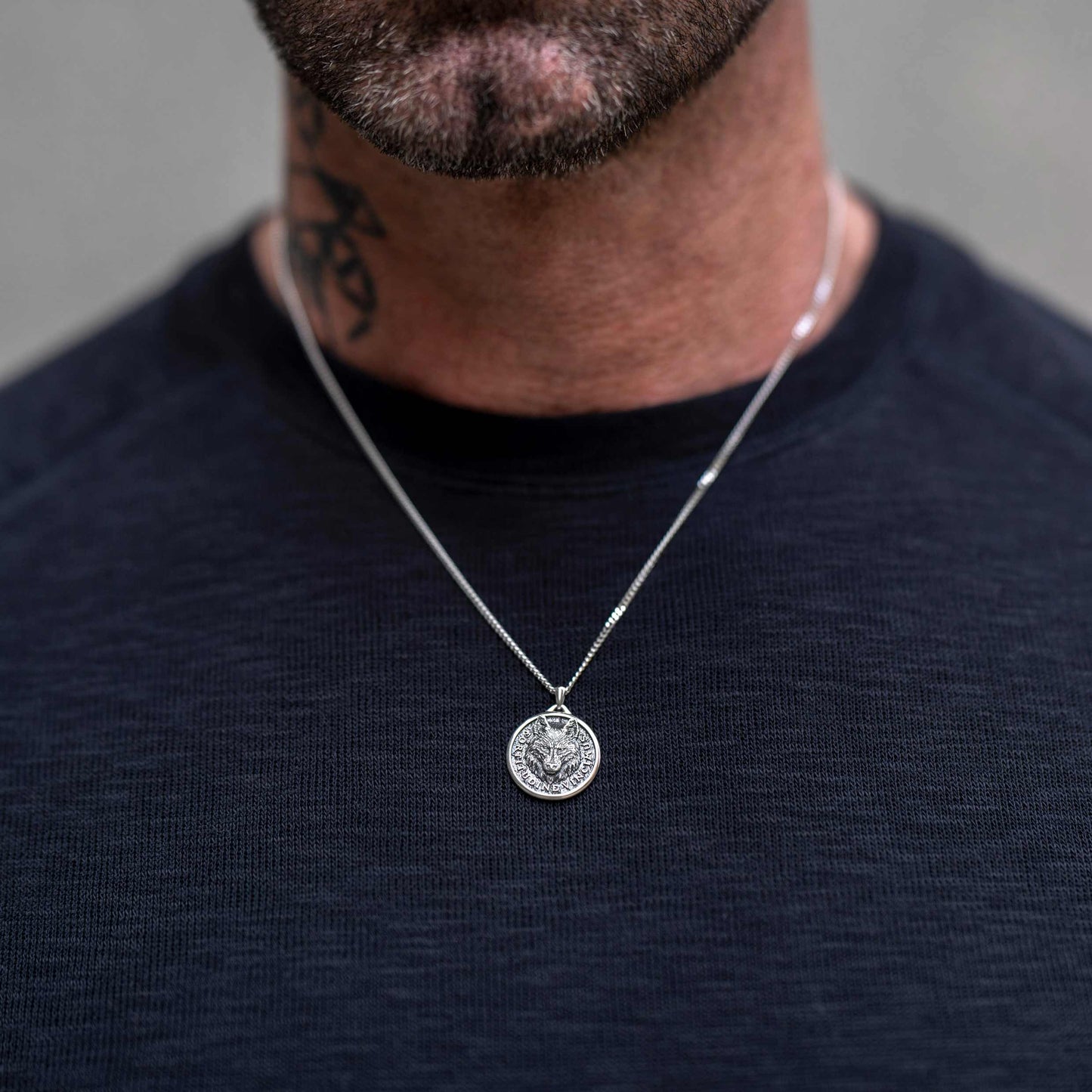 Built Different: The Wolf - Sterling Silver