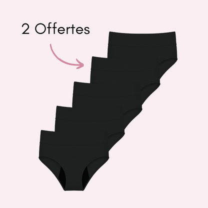 Culotte Menstruelle Respirante Céleste