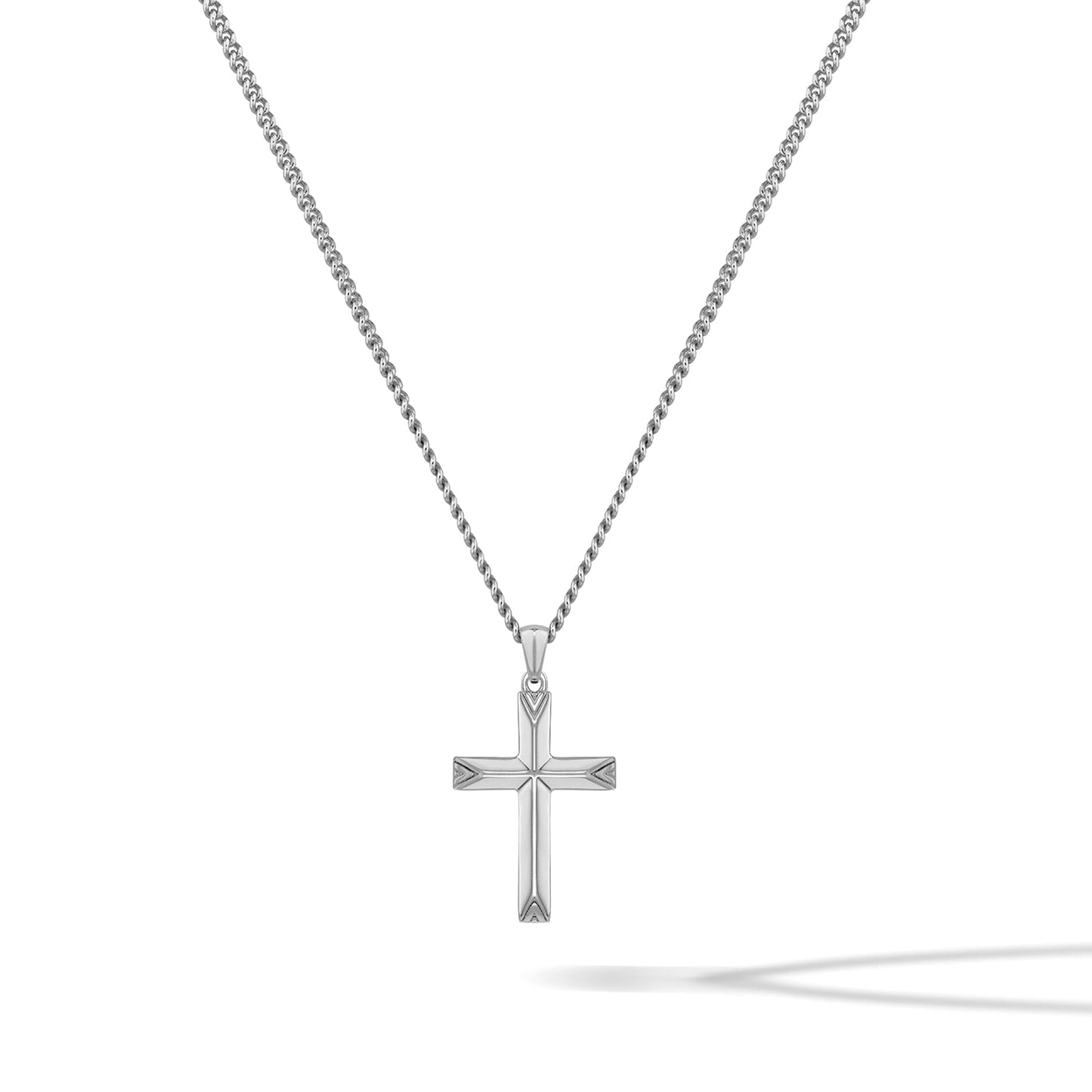 Cross Pendant - Silver