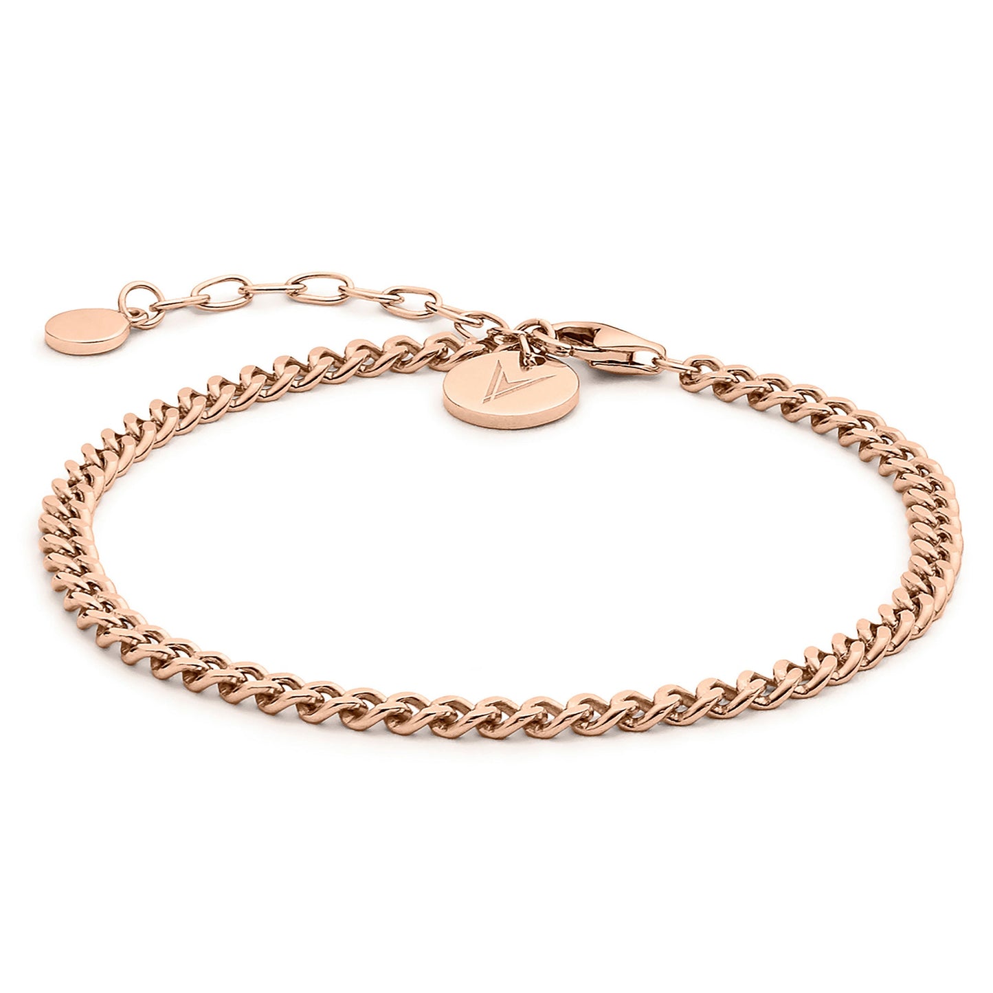 The Cuban Link Bracelet - Rose Gold