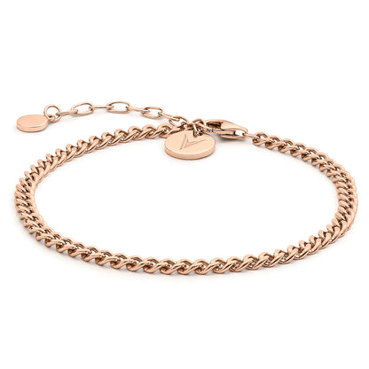 The Cuban Link Bracelet - Rose Gold