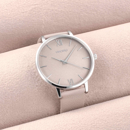 Eros Limited Release - Silver + Taupe