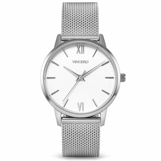 Eros Mesh Petite - Silver + White