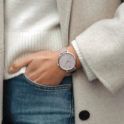 Eros Limited Release - Silver + Taupe