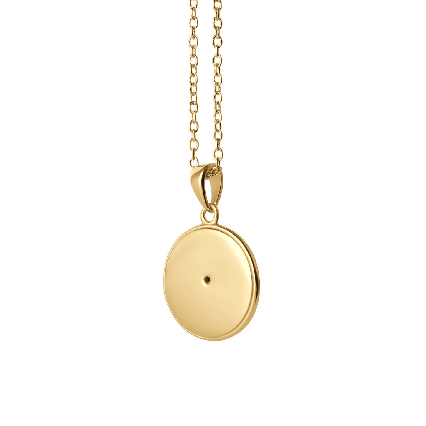 Courage: Evil Eye Necklace - Gold