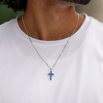 Gemstone Cross - Sapphire Set