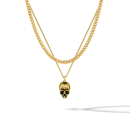 Momento Mori Pendant - Gold Set