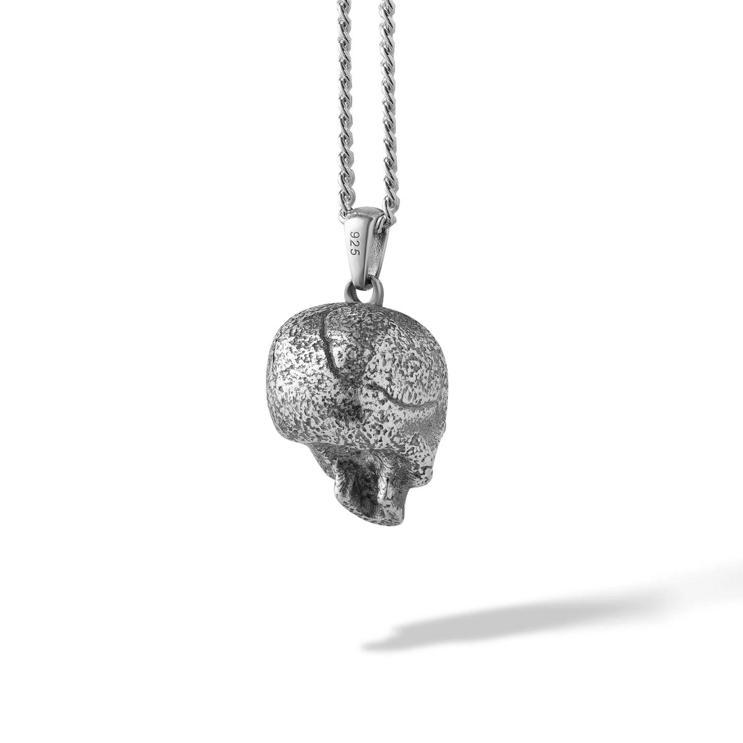 Memento Mori Pendant - Sterling Silver