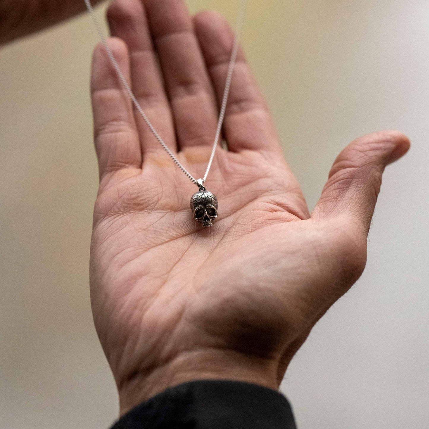 Memento Mori Pendant - Sterling Silver