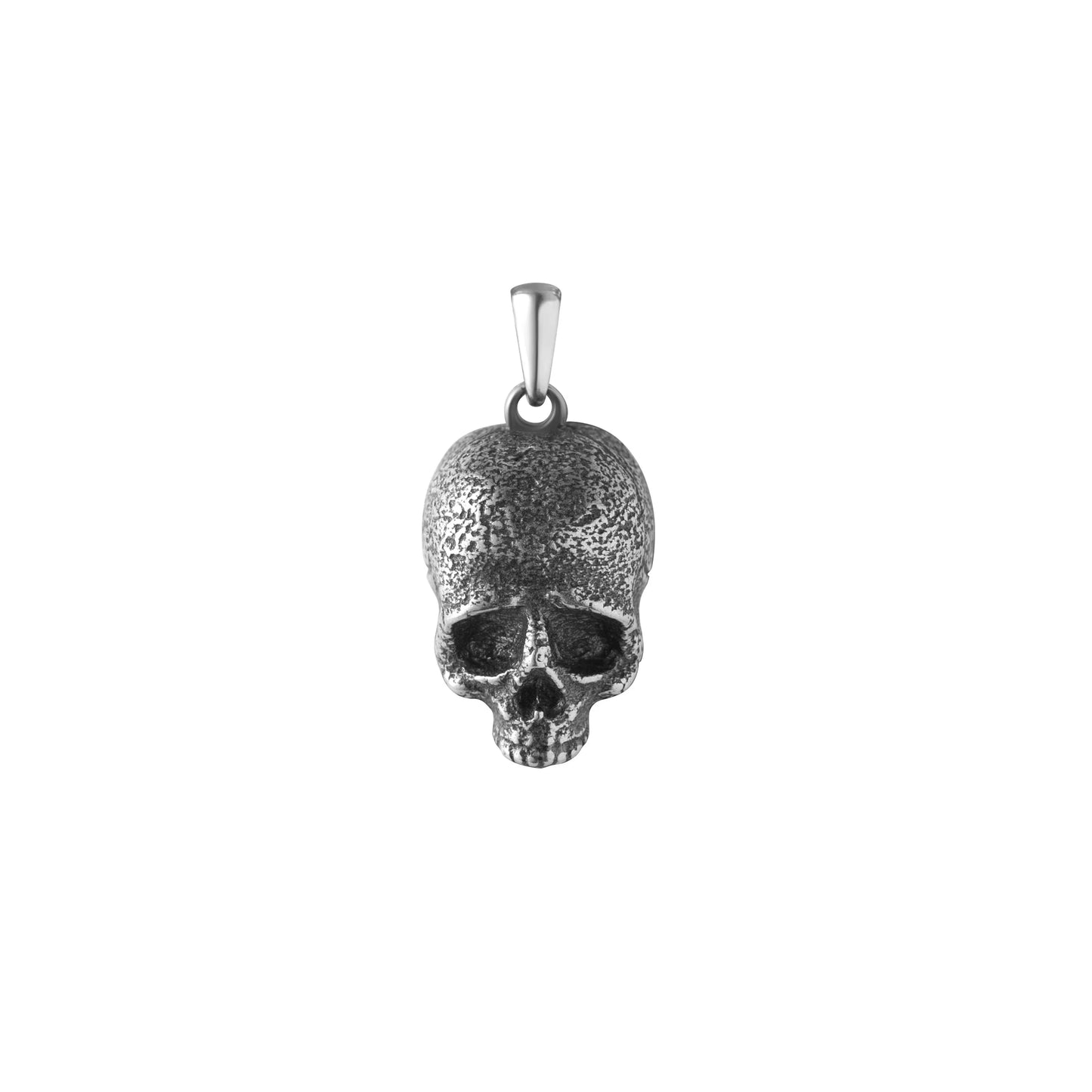 Memento Mori Pendant - Sterling Silver