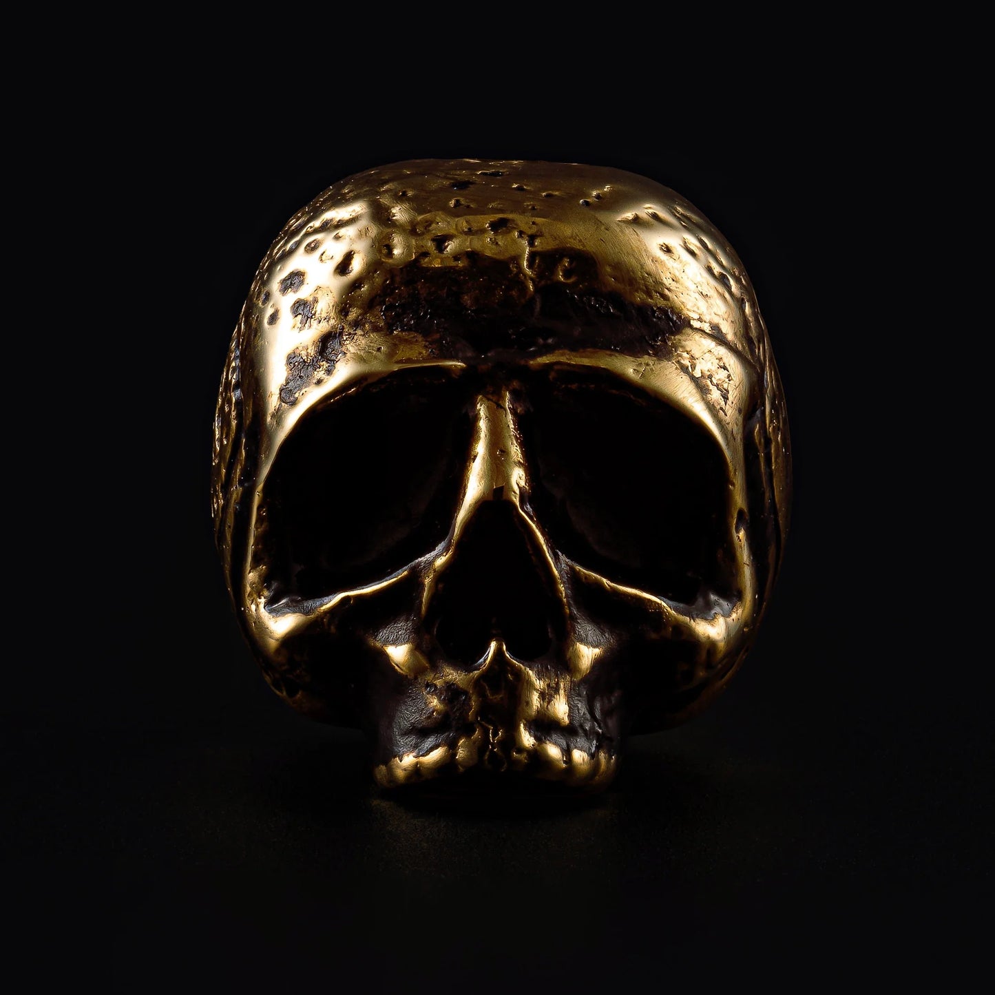 Memento Mori Pendant - 14K Gold