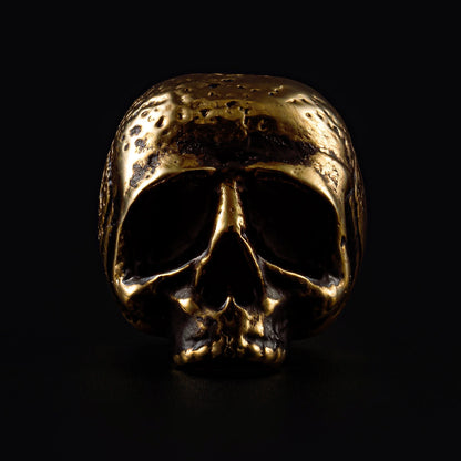 Memento Mori Pendant - 14K Gold