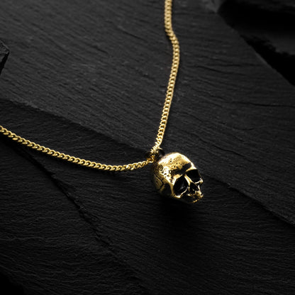 Momento Mori Pendant - Gold Set