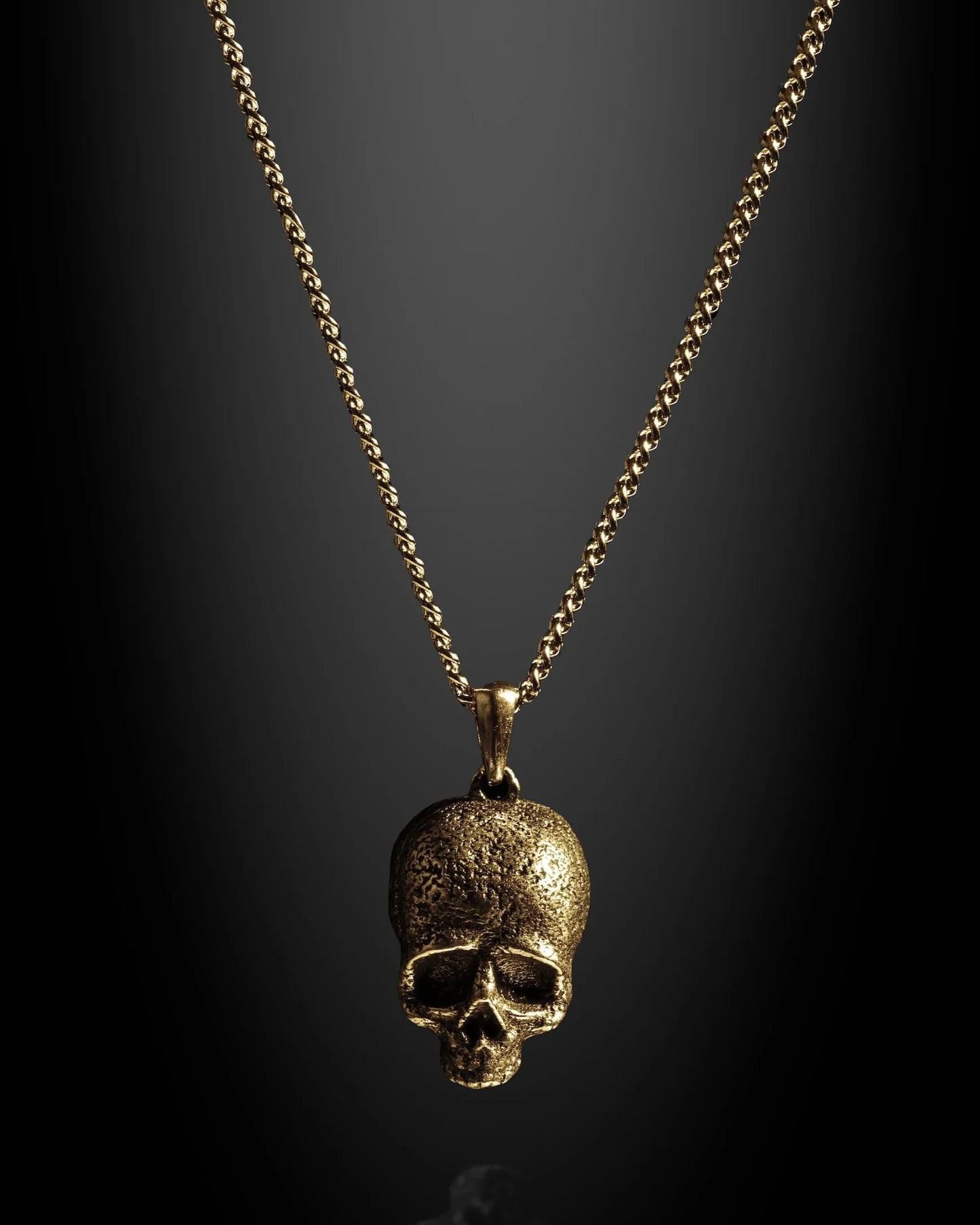 Momento Mori Pendant - Gold Set