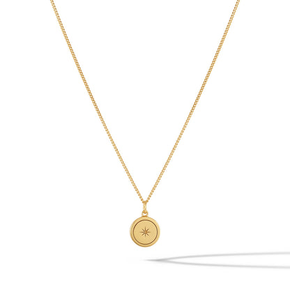 North Star Necklace - Gold