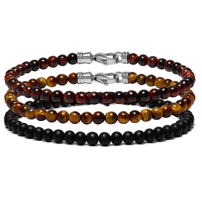 Spiritual Bead Set 4mm - Triple Stack