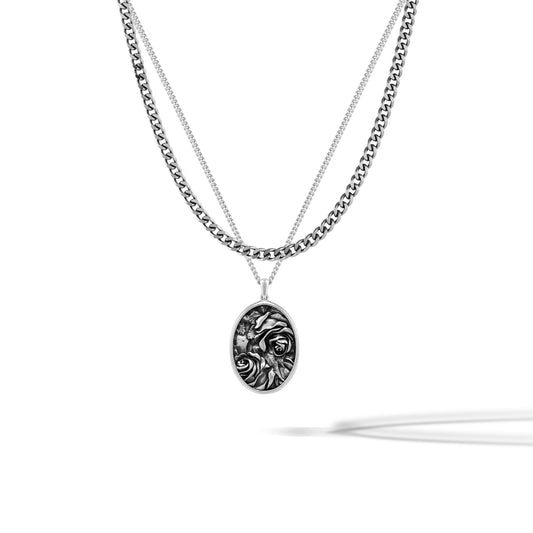 Rose Amulet Set - Sterling Silver Set