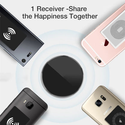 Universal Qi Wireless Charger Receiver Module Adapter for Xiaomi Huawei iPhone 6 6S 7 Plus 5 S 5S SE Charging Receptor Pad Coil
