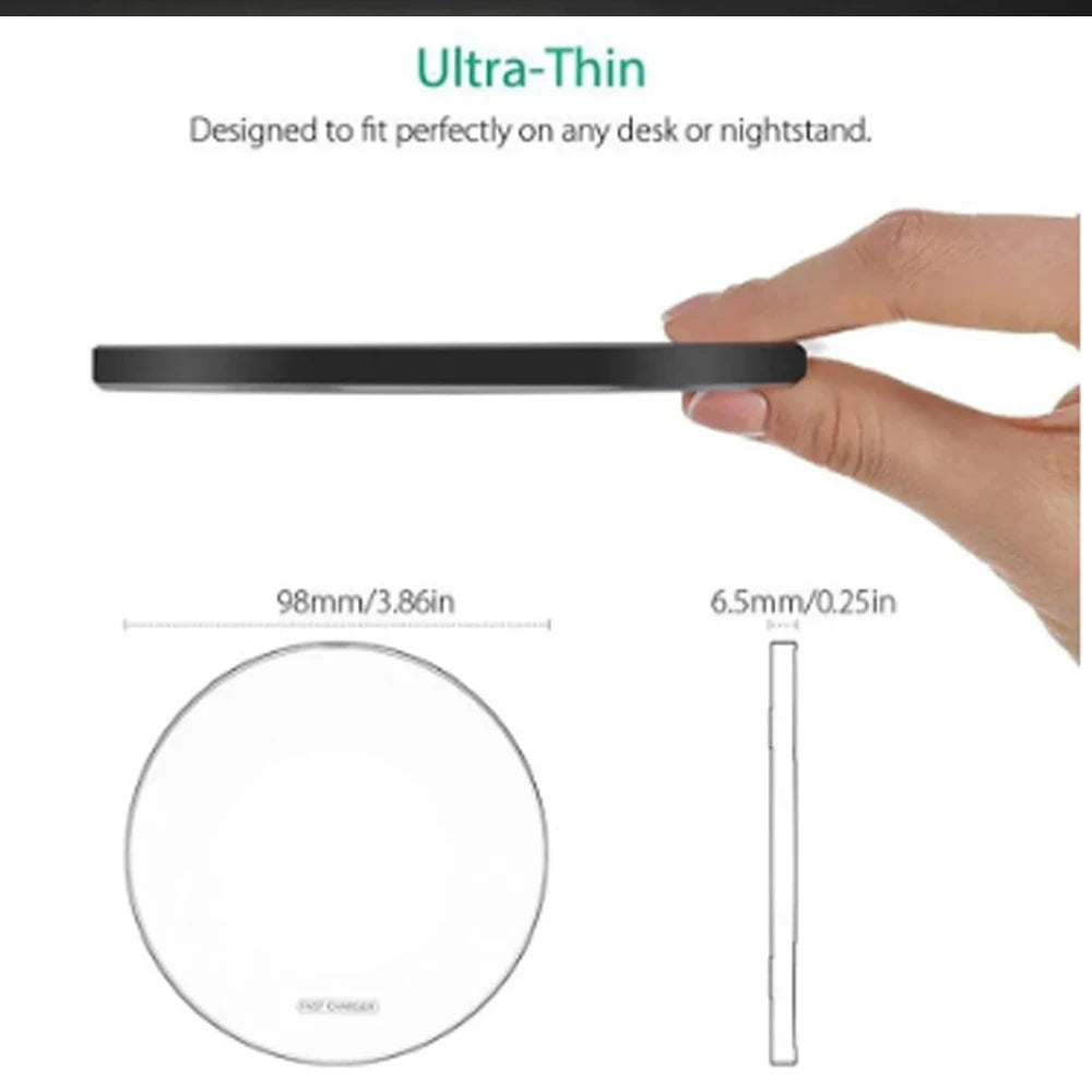 60w Wireless Charger for Nokia 4.2 OPPO Find N OPPO Find X5 Pro X3 Sony  Fast Wireless Charging Pad Phone Charger Wireless