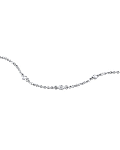 The Sapphire Trio Bracelet - Silver