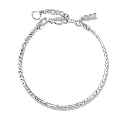 The Serpentine Bracelet - Silver