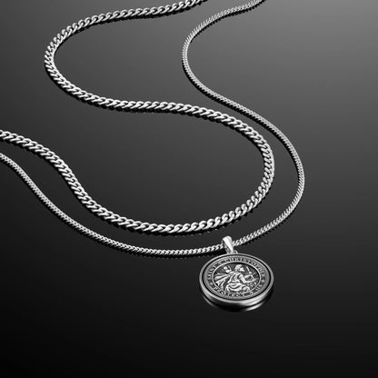 St. Christopher Set - Sterling Silver Set