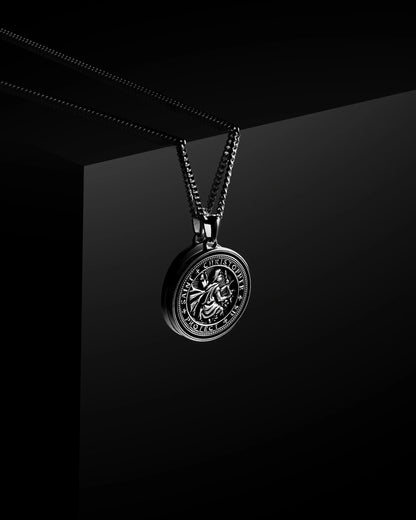 St. Christopher Pendant - Sterling Silver