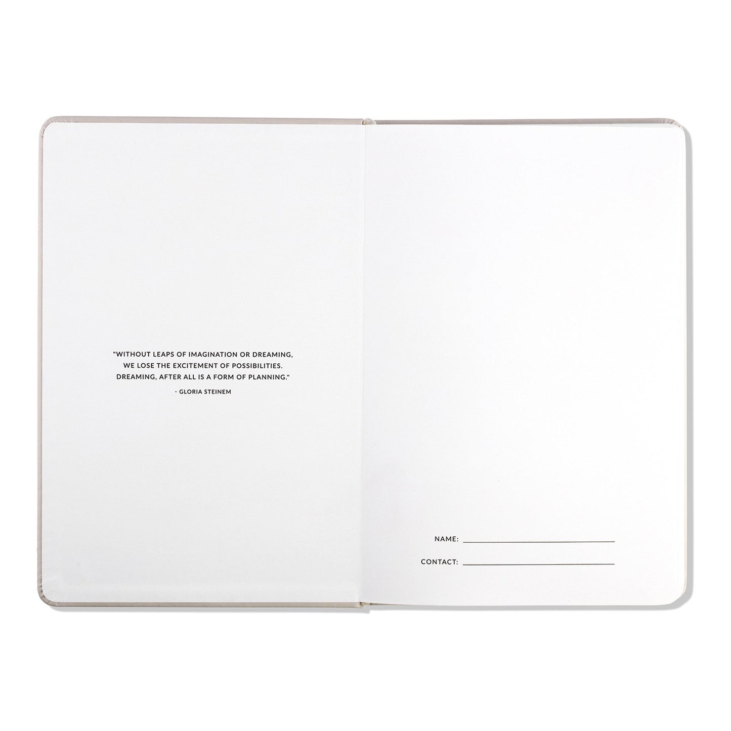 Stone Paper Notebook - Bone