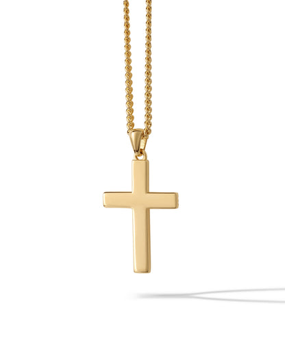Cross Pendant - 14K Gold