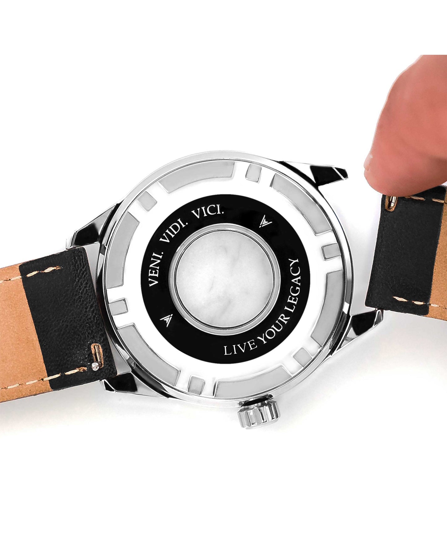 Modern Steel - Gunmetal 22mm