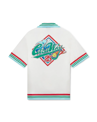 Casa Way World Series Short Sleeve Silk Shirt