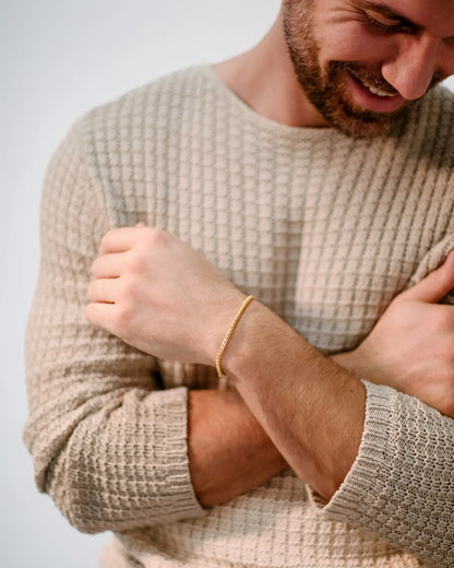 Chain Bracelet Set - Gold