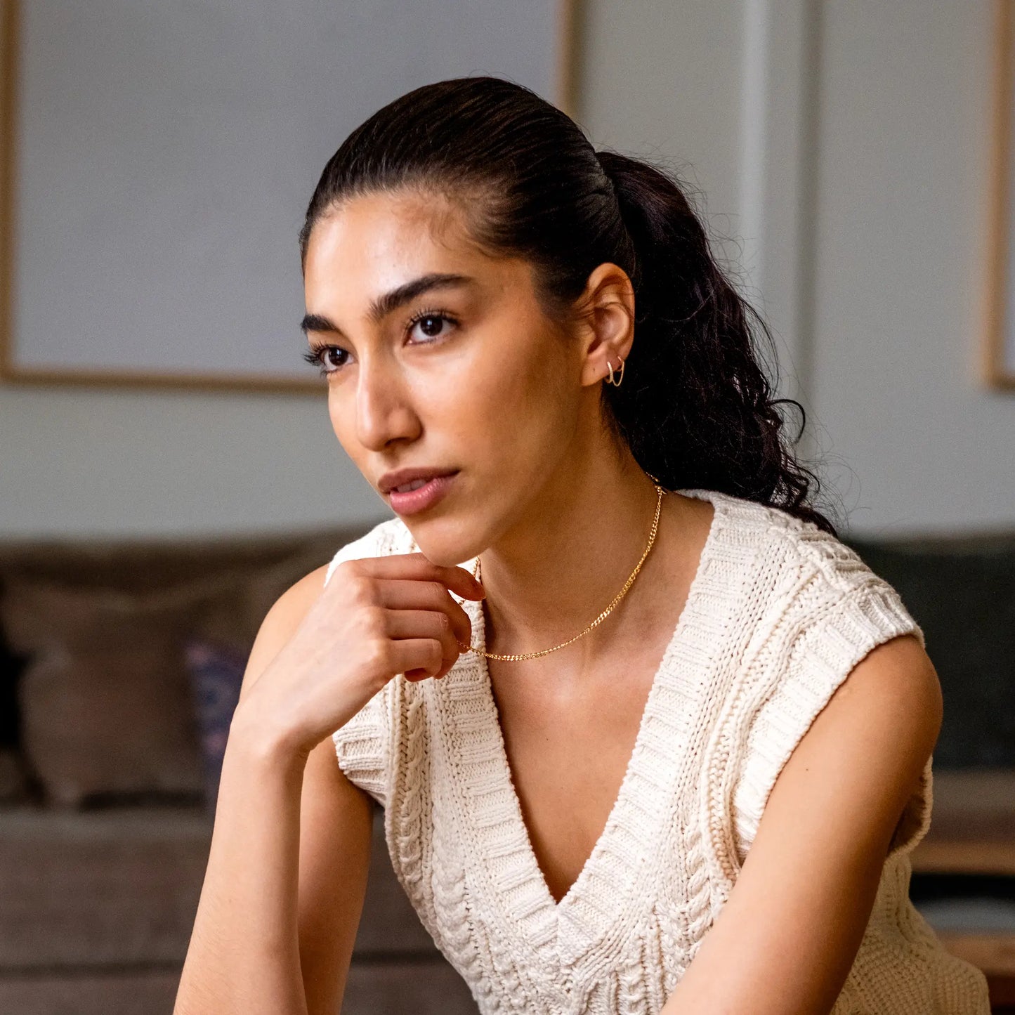 Cuban Chain Necklace 3MM - Gold