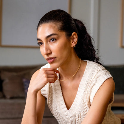 Cuban Chain Necklace 3MM - Gold