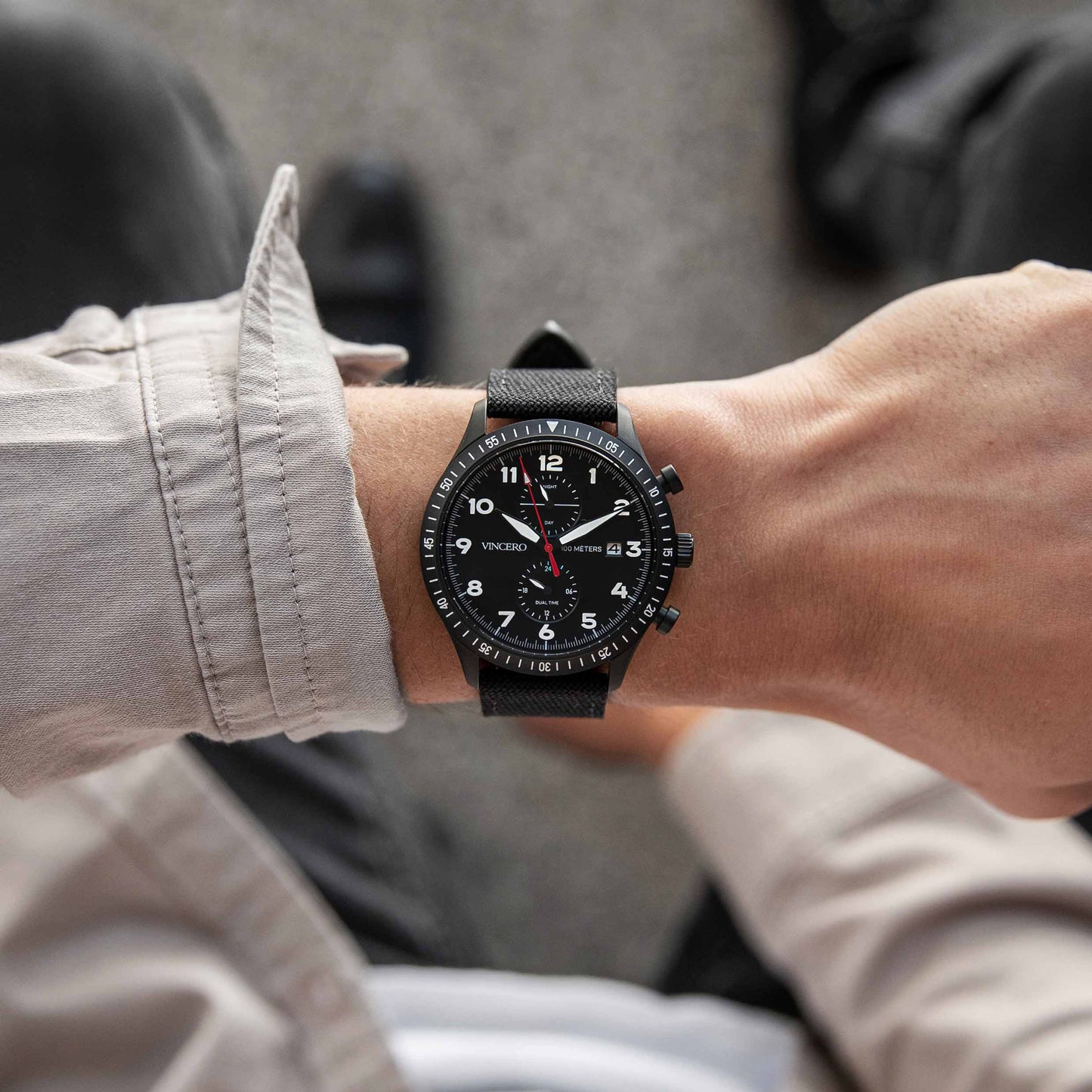 The Altitude - Matte Black/Red